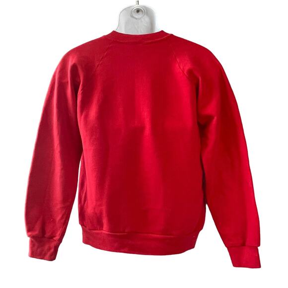 VINTAGE 80s BJ Design Concepts Night Before Christmas Sweatshirt Size M - Picture 6 of 6